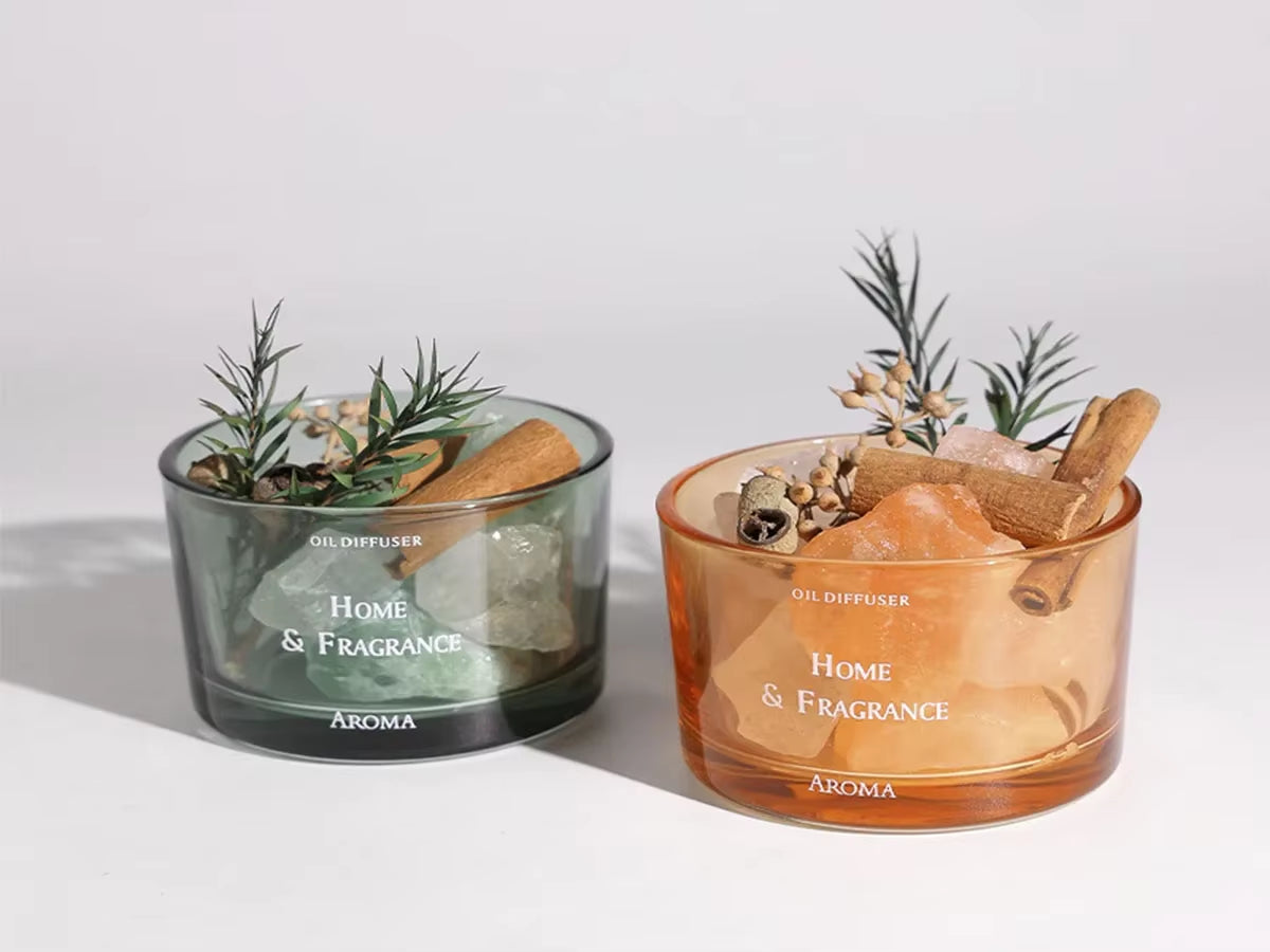 Stone Diffuser No Essential Oil Home Natural Essential Oils Home Scent Diffuser Essential Oil Crystal Home Dorm Room Decoration