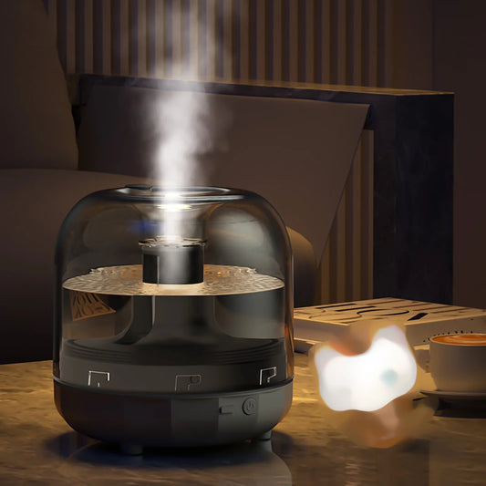 Christmas Holiday Savings 2024!  Humidifiers for Bedroom, USB Humidifier with Colorful, Large Capacity 500ML Quiet Cool Mist Humidifier for Bedroom and Office, Plants, Easy to Clean