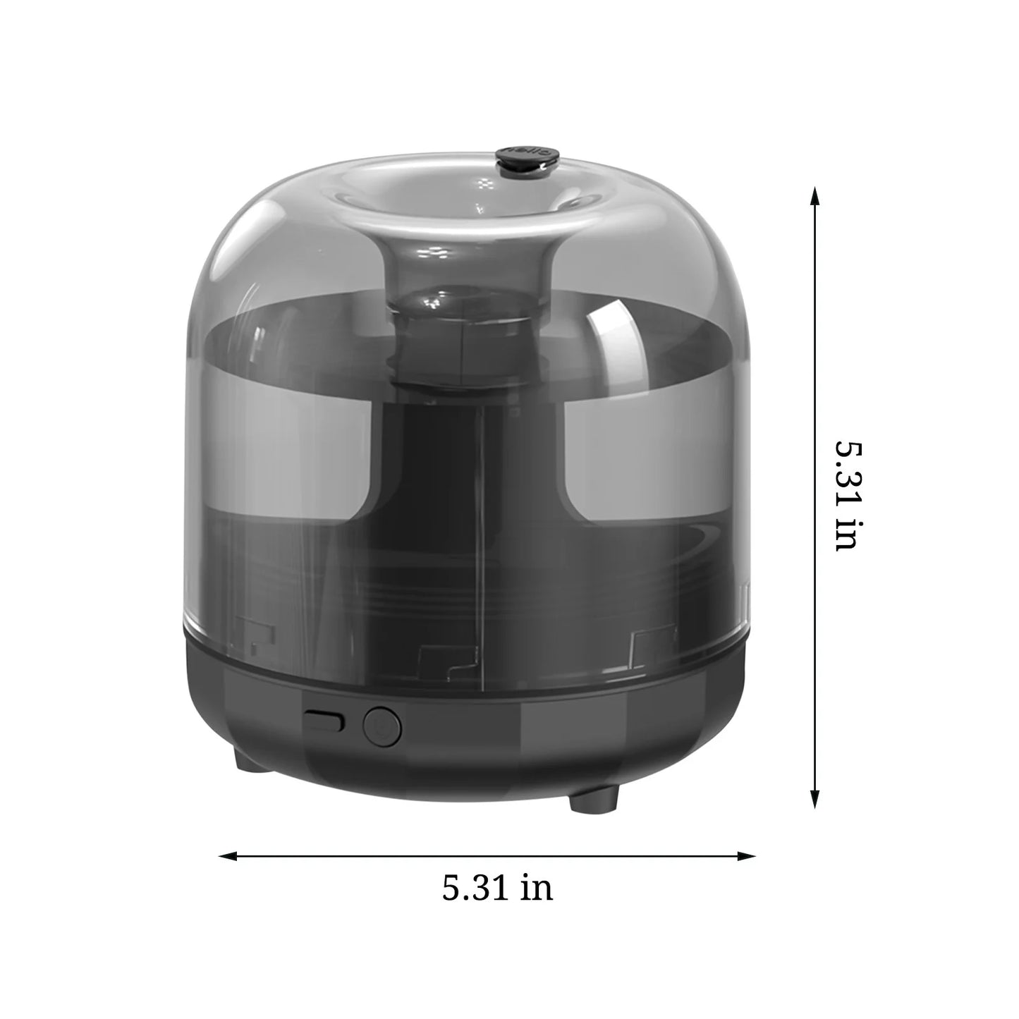 Christmas Holiday Savings 2024!  Humidifiers for Bedroom, USB Humidifier with Colorful, Large Capacity 500ML Quiet Cool Mist Humidifier for Bedroom and Office, Plants, Easy to Clean