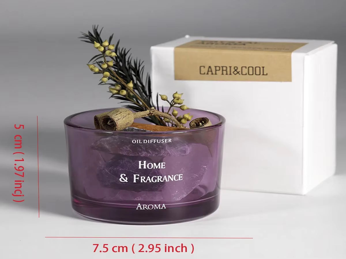 Stone Diffuser No Essential Oil Home Natural Essential Oils Home Scent Diffuser Essential Oil Crystal Home Dorm Room Decoration